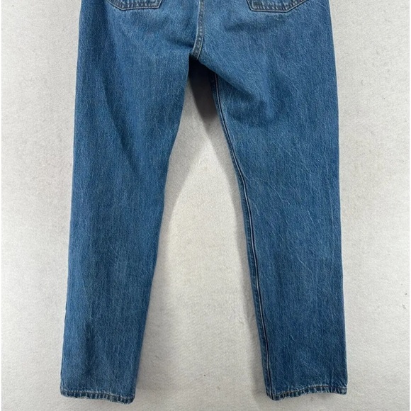 LEVI'S 501’s Original Fit Button Fly 100% Cotton Distressed Denim Sz. 28x30 - Picture 11 of 14